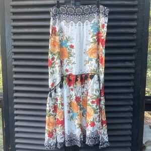 Farm Rio Anthro Maxi Skirt